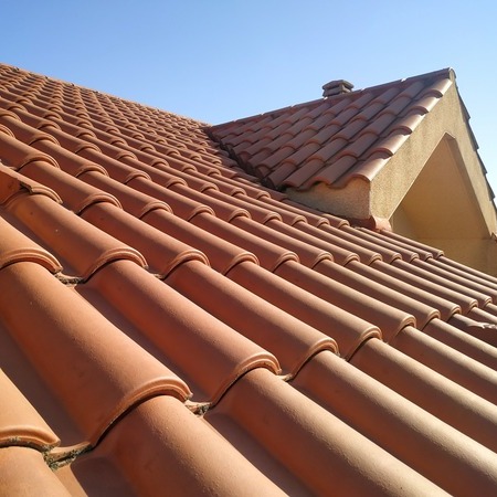 Tile roofing