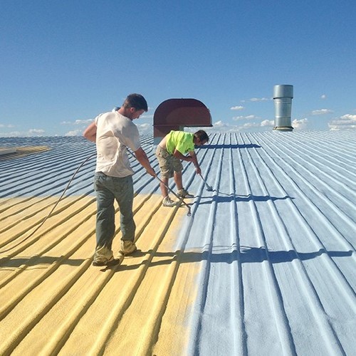 Metal roof coating